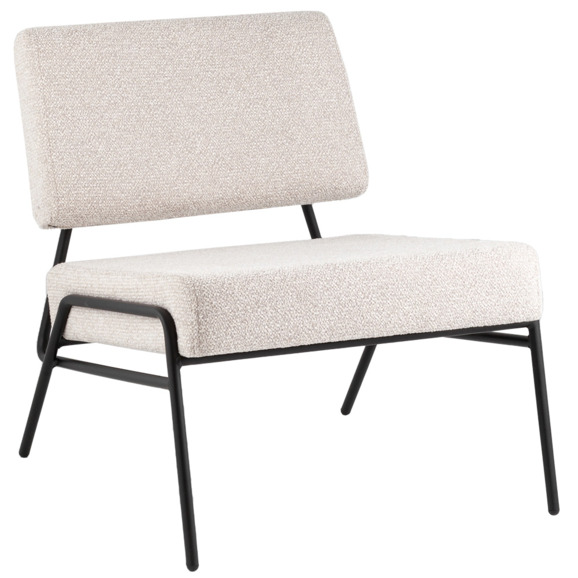 Кресло Теллинг шенилл серо-бежевый - фото 1