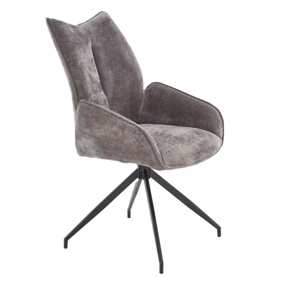 Стул кухонный Terra, серый, черный - фото 1