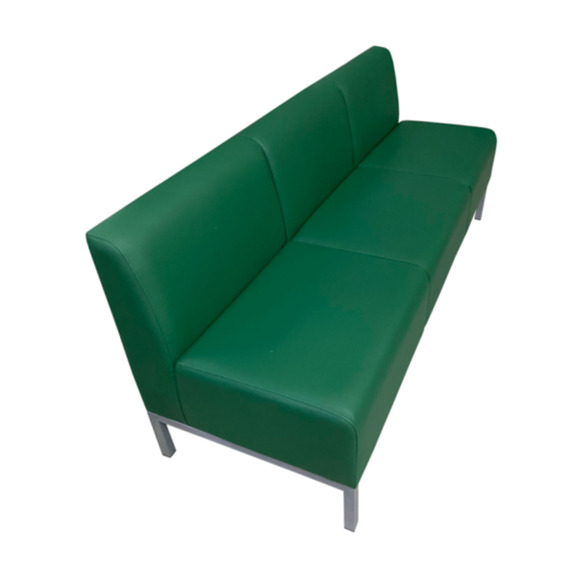 Диван Компакт трехместный, зеленый Диван Компакт трехместный, зеленый - фото 2