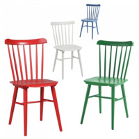 Настоящее фото товара Комплект Такер, 4 стула красный, зеленый, белый, синий, произведённого компанией ChiedoCover