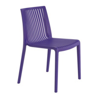 Настоящее фото товара Стул пластиковый Cool, фиолетовый, произведённого компанией ChiedoCover