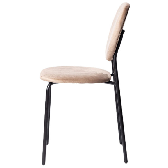 Стул Tumult, бежевый, вельвет - фото 2