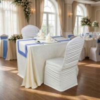 Фотография товара Комплект мебели и текстиля на 2 персоны, бежевый, голубой от компании ChiedoCover.