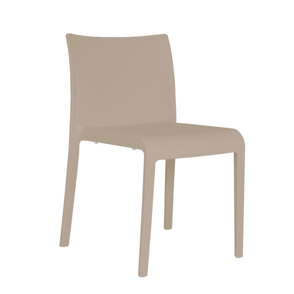Стул Turn, капучино, пластик - фото 1