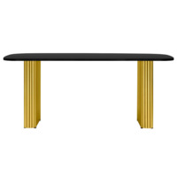 Фотография Бавария B 180 х 90 черная пленка шагрень / золото Фотография товара Бавария B 180 х 90 черная пленка шагрень / золото от компании ChiedoCover.