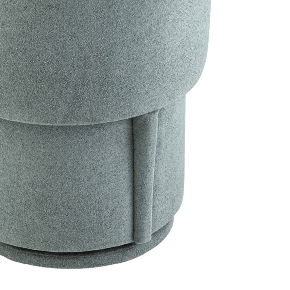 Пуф-трансформер Таунсвилл вращающийся с ящиком, букле зеленый Пуф-трансформер Таунсвилл вращающийся с ящиком, букле зеленый - фото 5