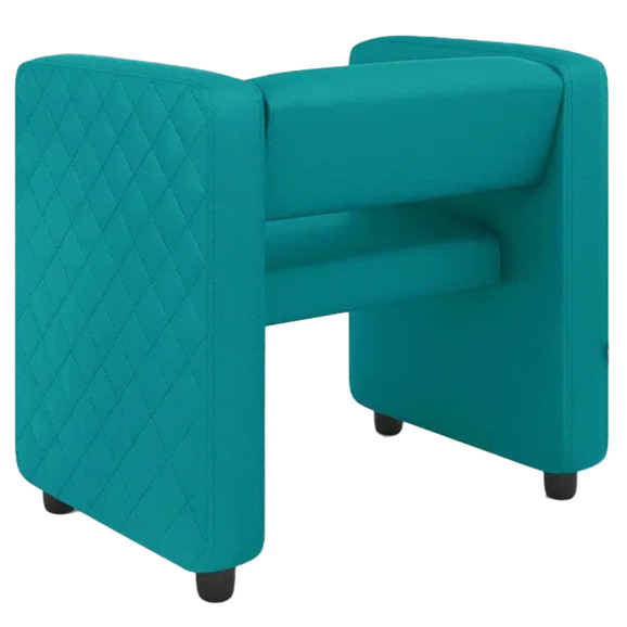 Кресло Тепал, экокожа, бирюзовый Кресло Тепал, экокожа, бирюзовый - фото 3