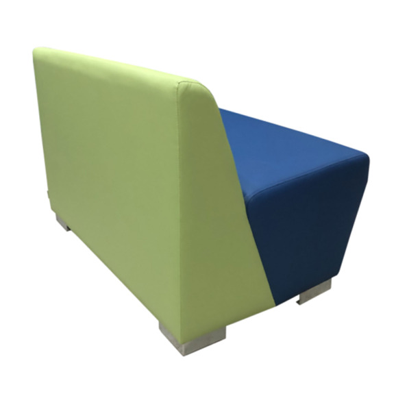 Секция Бальдор двухместная, салатово-синяя - фото 5