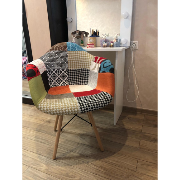 Кресло Eames DSW пэчворк - фото 9