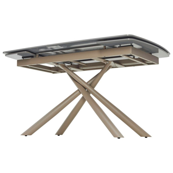 Стол RIVOLI 140 MATT LATTE STONE SOLID CERAMIC / TAUPE - фото 8