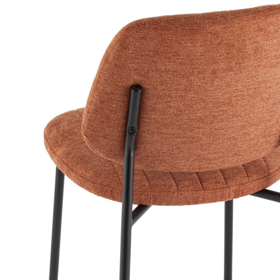 Стул обеденный Patrys, терракот, рогожка - фото 6