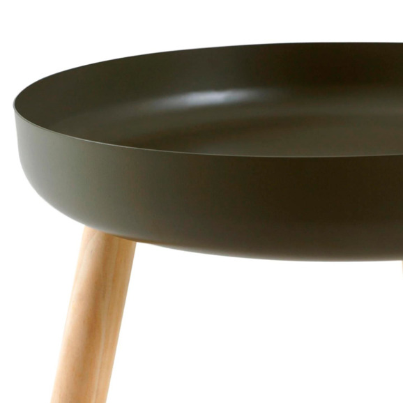 Столик журнальный Solo D40, темно-зеленый - фото 4