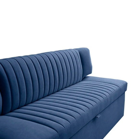 Диван для кухни Стронго 168, синий - фото 3