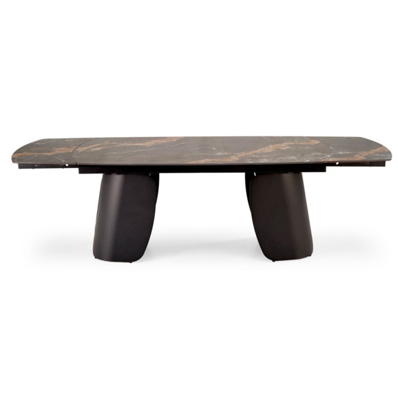 Стол обеденный Asteroid, черный мрамор, черный - фото 2