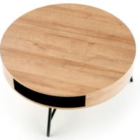 Фотография товара Журнальный столик Armory, дуб золотой, черный от компании ChiedoCover.