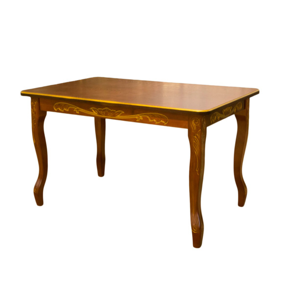 Стол раздвижной Клэнт, массив бука, коричневый - фото 3