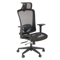 Настоящее фото товара Кресло офисное Schism, чёрный, произведённого компанией ChiedoCover