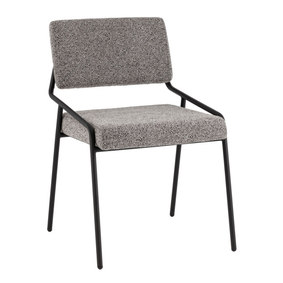 Стул Scott, шенилл серый Стул Scott, шенилл серый - фото 1