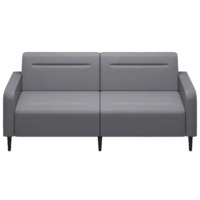 Фотография товара Диван Папилла, экокожа, 202 см, серый от компании ChiedoCover.