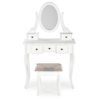 Фотография Комплект консоль + табурет Telos, белый Фотография товара Комплект консоль + табурет Telos, белый от компании ChiedoCover.