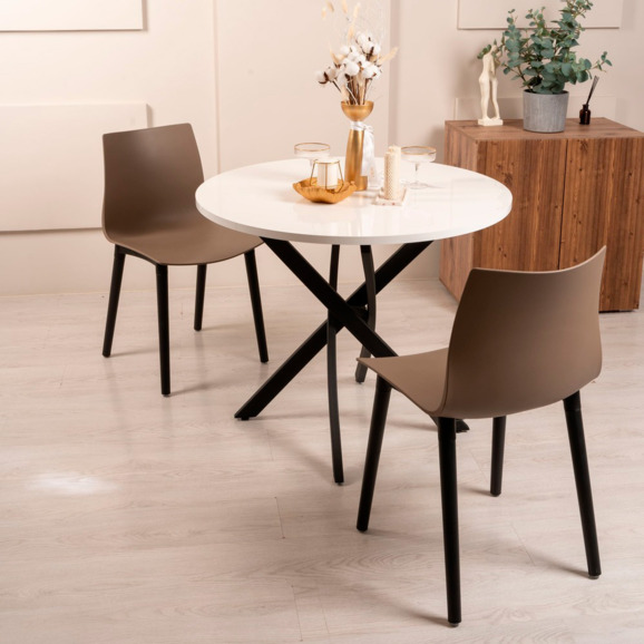 Стул Rune, капучино, черный - фото 3