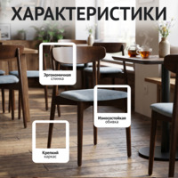Фотография товара Стул Роквелл, голубой от компании ChiedoCover.