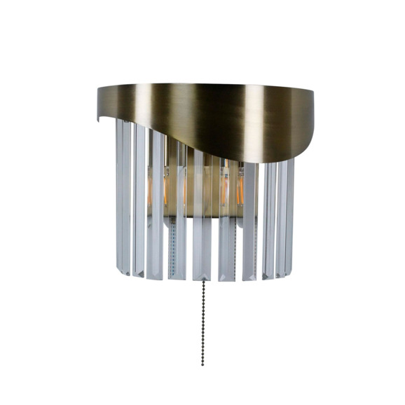 Бра Луис Вейв, золотой - фото 1