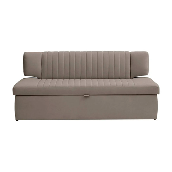 Диван для кухни Стронго 168, коричневый - фото 3