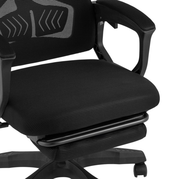Кресло офисное TopChairs Vecto, черный - фото 8