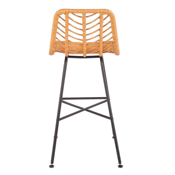 Стул барный Grid, черный - фото 4