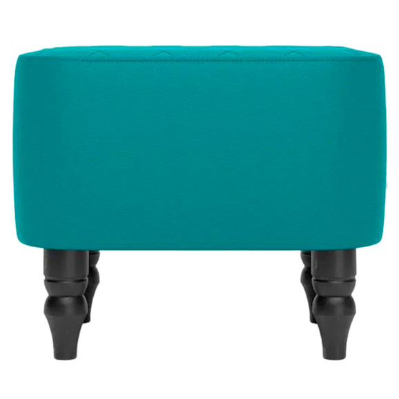 Пуф Лотик, экокожа, бирюзовый - фото 2