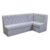 Диван Flower угловой, серый