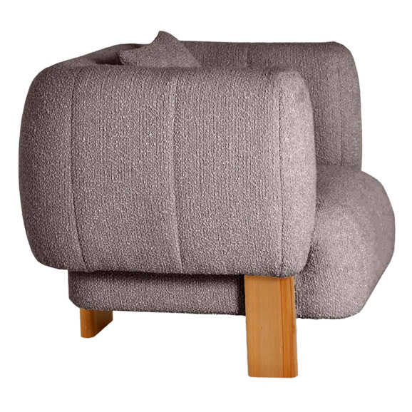 Кресло Cassis, коричневый - фото 3