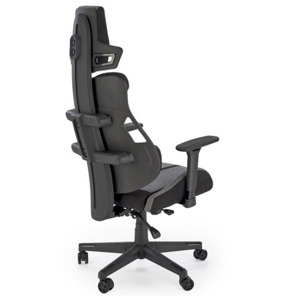 Кресло компьютерное Tulle, серый, черный Кресло компьютерное Tulle, серый, черный - фото 2