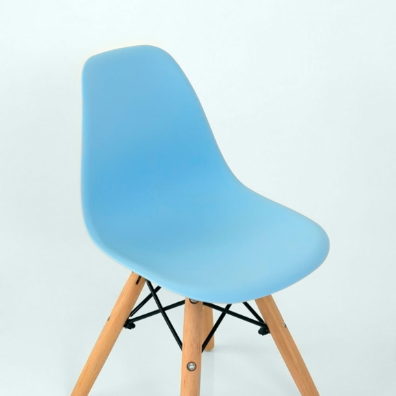 Стул детский N-1 Eames Style голубой - фото 4
