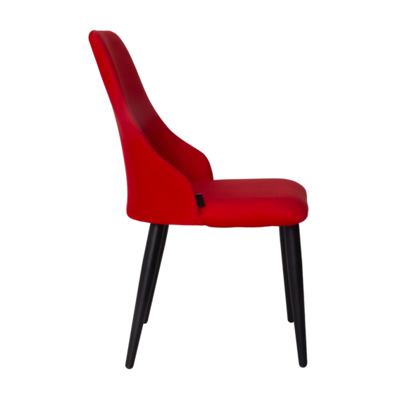 Стул Аэр, велюр Evita 29, металл 40*20 RAL 9005 - фото 3