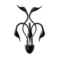 Настоящее фото товара Бра Cigno Collo, черный, 5 светильника, произведённого компанией ChiedoCover