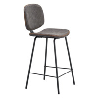 Настоящее фото товара Полубарный стул Авимор мягкий со спинкой, произведённого компанией ChiedoCover
