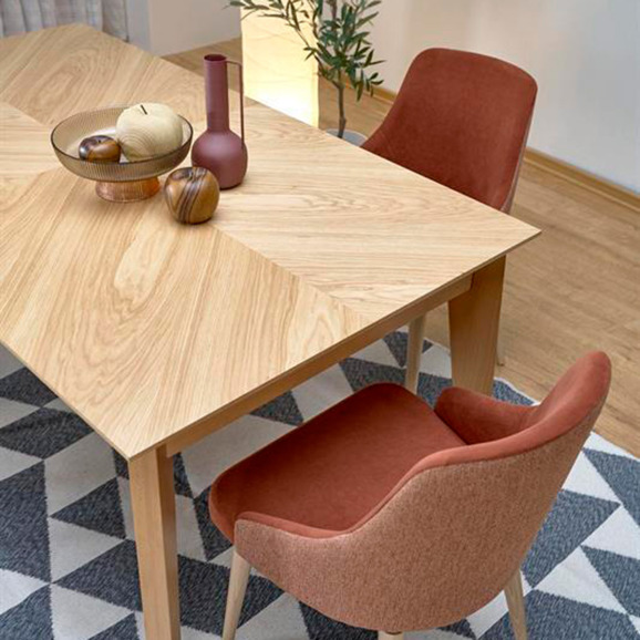 Стол обеденный Integer, раскладной, дуб Стол обеденный Integer, раскладной, дуб - фото 11