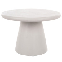 Настоящее фото товара Стол журнальный Glacier, светло-серый, произведённого компанией ChiedoCover