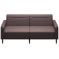 Фотография товара Диван Папилла, экокожа, 202 см, коричневый от компании ChiedoCover.