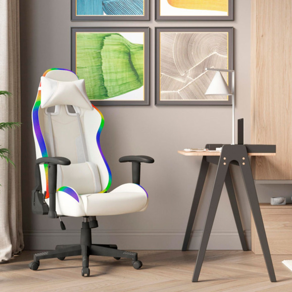 Кресло спортивное TopChairs GMM-080 белый - фото 4