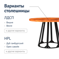 Фотография товара Стол Лофт 22 от компании ChiedoCover.