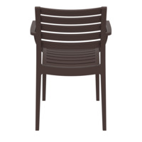 Кресло пластиковое Artemis, коричневый