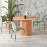 Фотография Стол круглый Steadfast, дуб натуральный Фотография товара Стол круглый Steadfast, дуб натуральный от компании ChiedoCover.