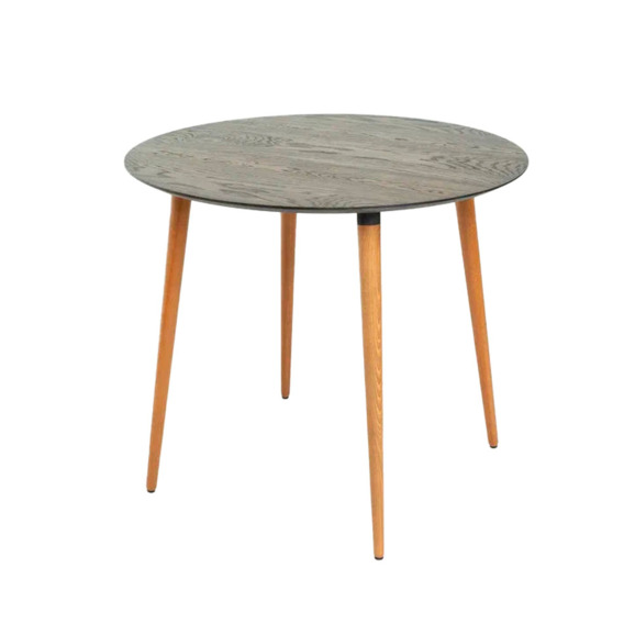 Стол круглый D900, графит Стол круглый D900, графит - фото 1