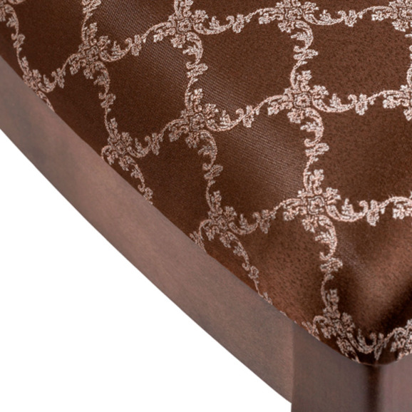 Деревянный стул Луиджи орех / коричневый - фото 7