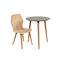 Фотография товара Стол круглый, графит от компании ChiedoCover.