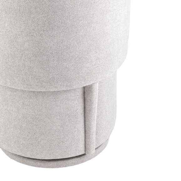 Пуф-трансформер Таунсвилл вращающийся с ящиком, светло-серый Пуф-трансформер Таунсвилл вращающийся с ящиком, светло-серый - фото 5