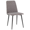 Стул Кристенсен Original, велюр, серый